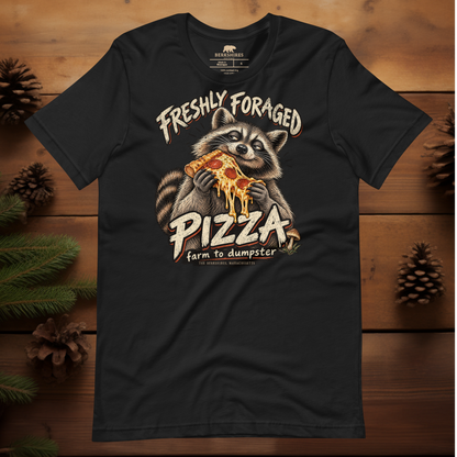 Raccoon with Pizza