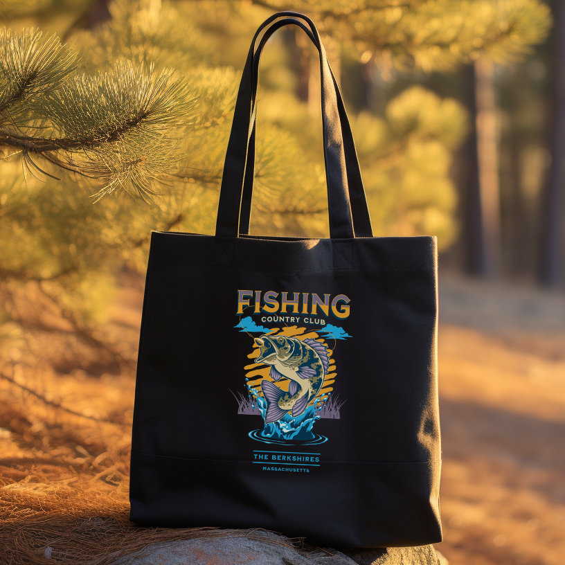 Fishing Country Club Eco Tote Bag