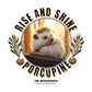 Rise and Shine Porcupine Sticker