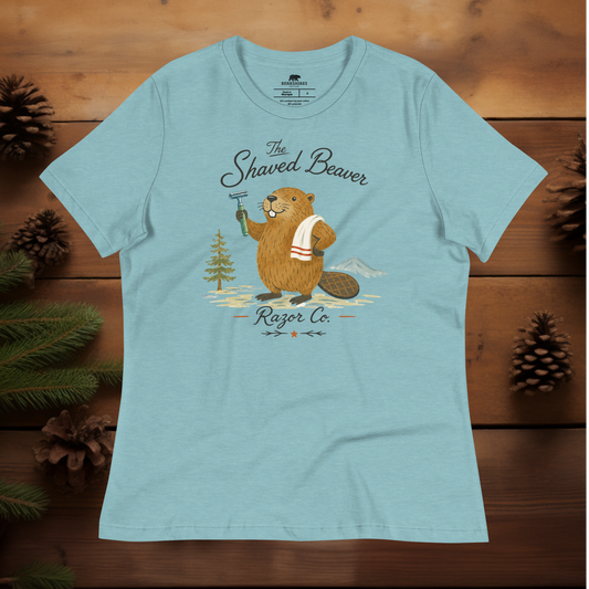 The Shaved Beaver | Women's Relaxed T-Shirt