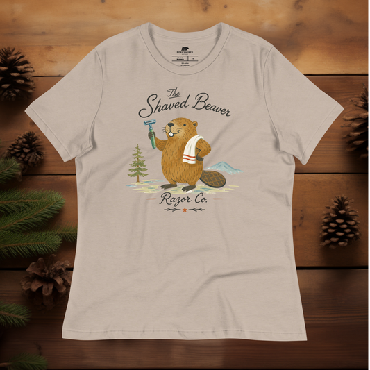 The Shaved Beaver | Women's Relaxed T-Shirt