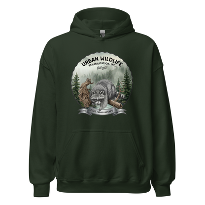 Urban Wildlife Rehabilitation 25th Anniversary Unisex Hoodie
