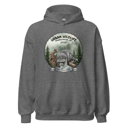 Urban Wildlife Rehabilitation 25th Anniversary Unisex Hoodie