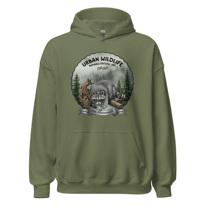 Urban Wildlife Rehabilitation 25th Anniversary Unisex Hoodie