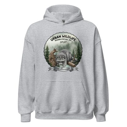 Urban Wildlife Rehabilitation 25th Anniversary Unisex Hoodie