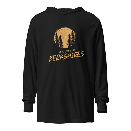 Life is Good in the Berkshires / Hooded Long-Sleeve Tee