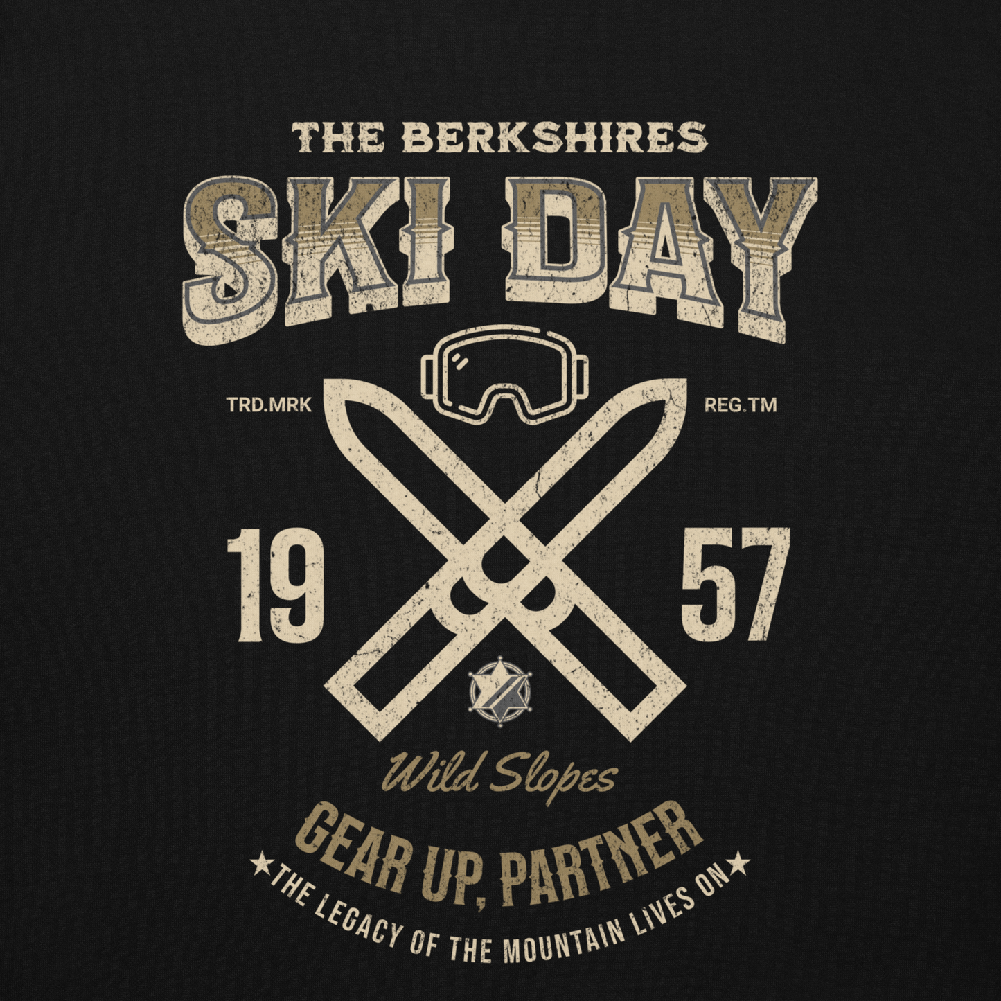 Ski Day 1957 Unisex Hoodie