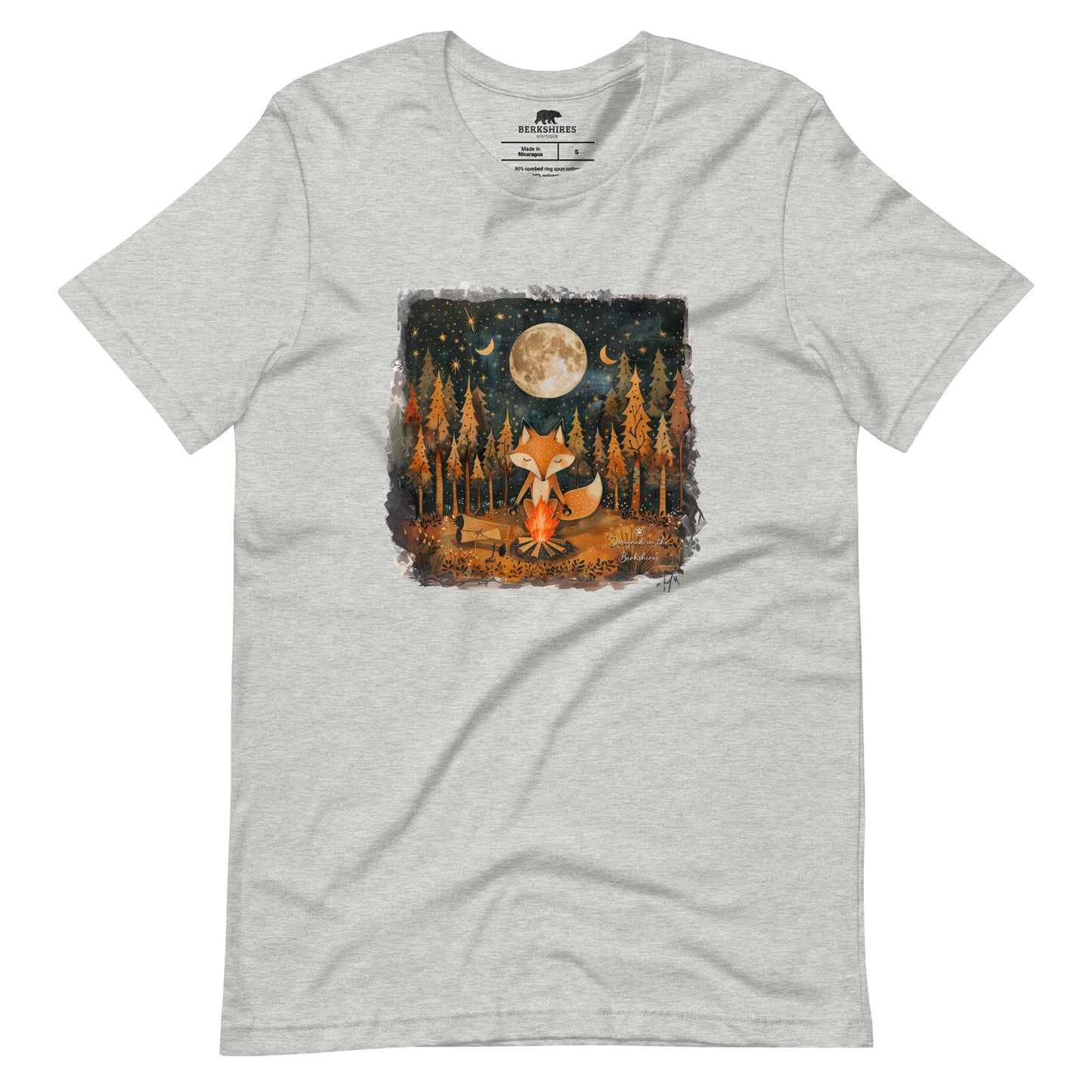 "Meditating Fox" Tee