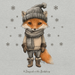 "Fox in the Winter" Tee