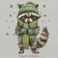 "Raccoon in the Winter" Tee