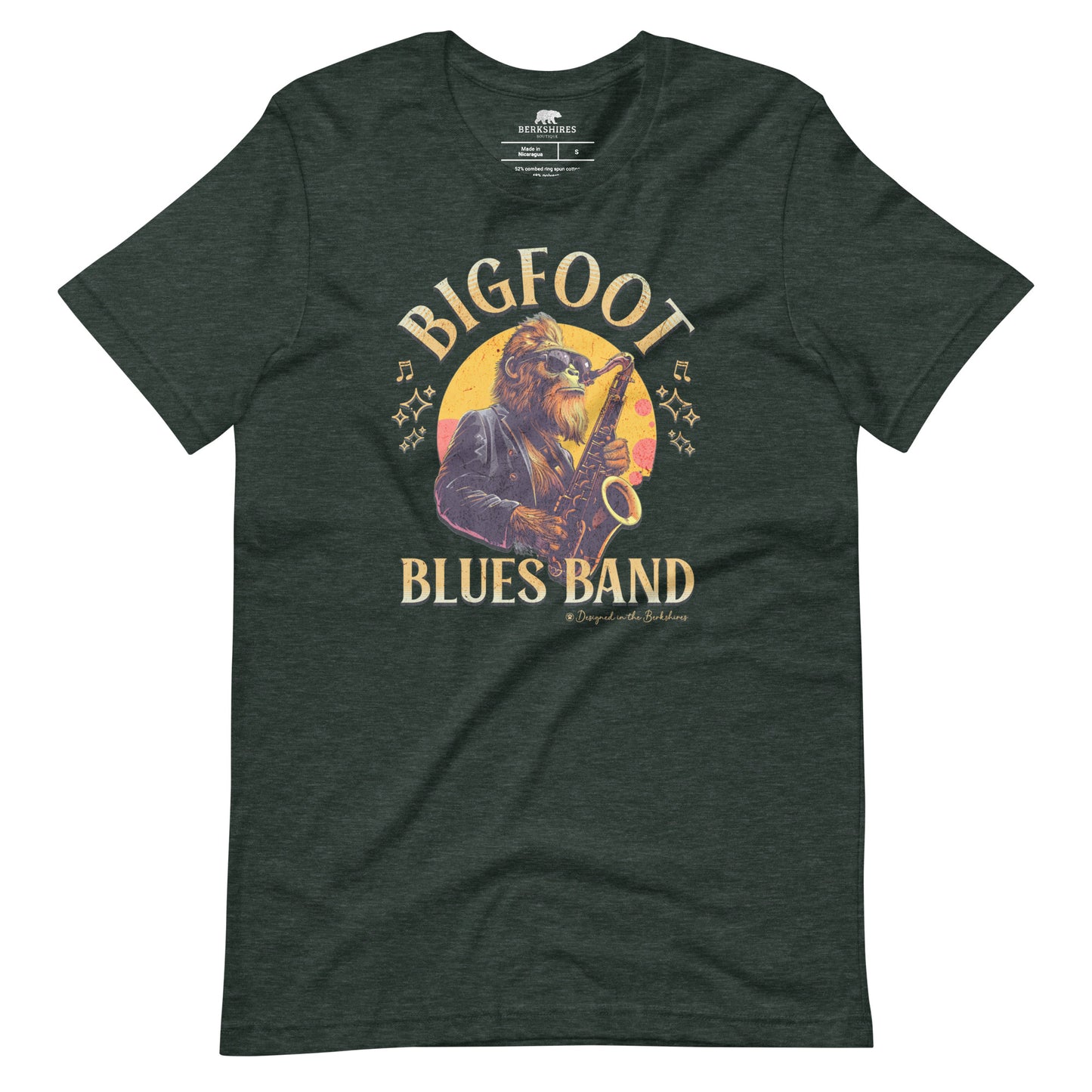 "Bigfoot Blues Band" Tee