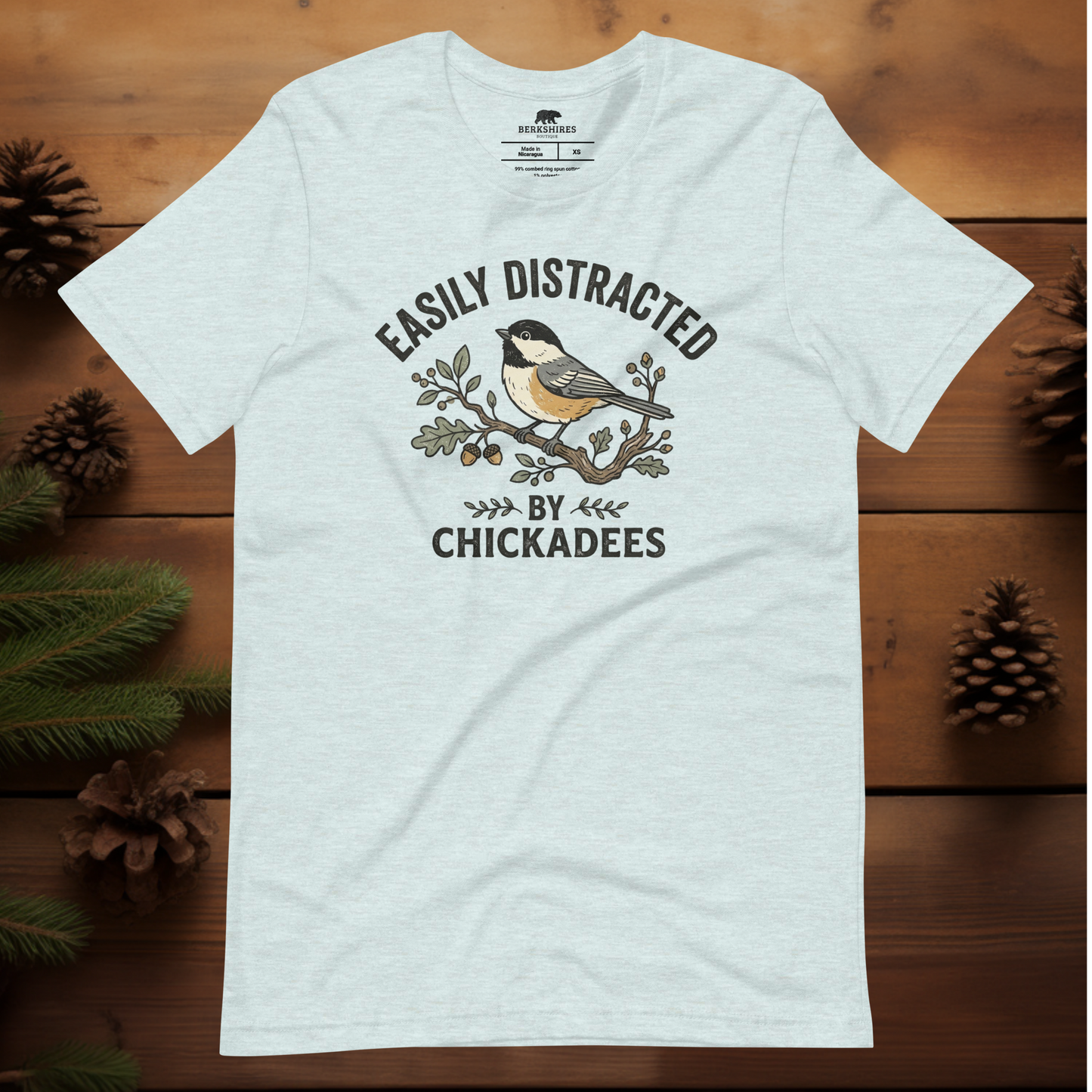 Easily Distracted by Chickadees