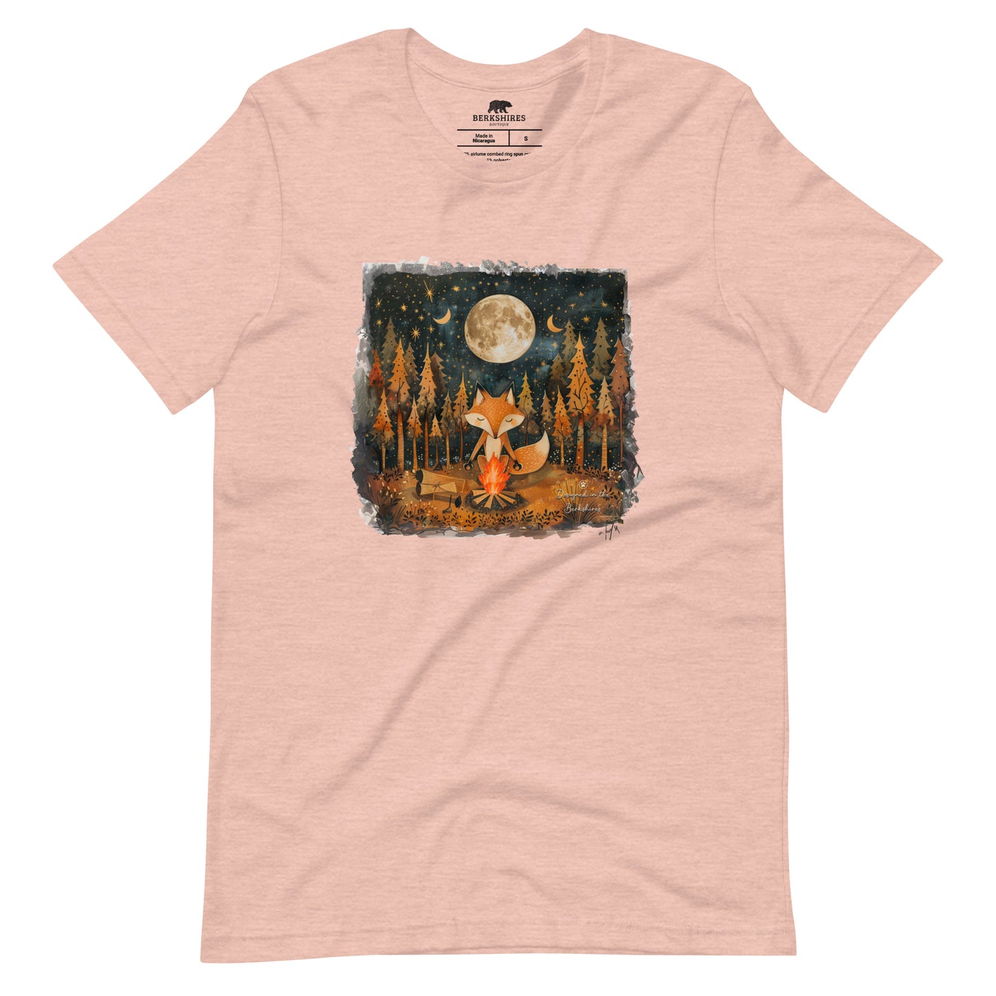 "Meditating Fox" Tee