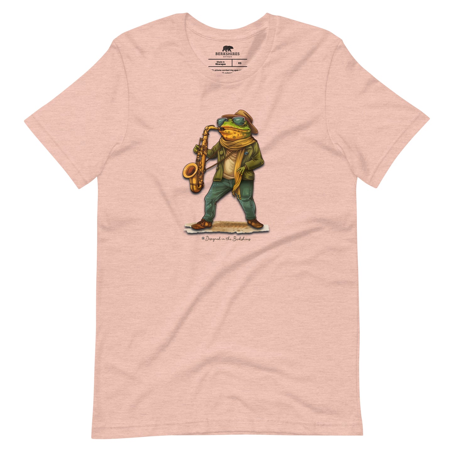 "Frog, the Saxophone Player" Tee