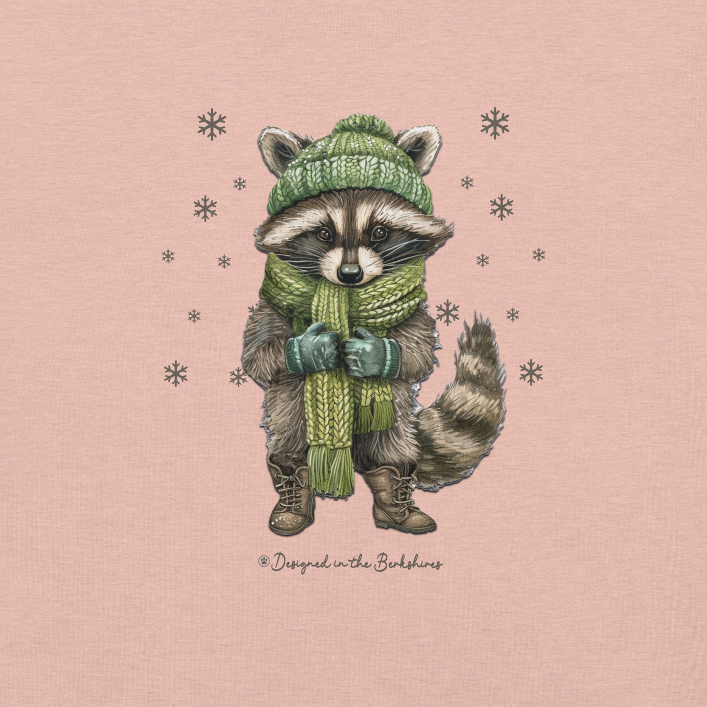 Raccoon in the Winter