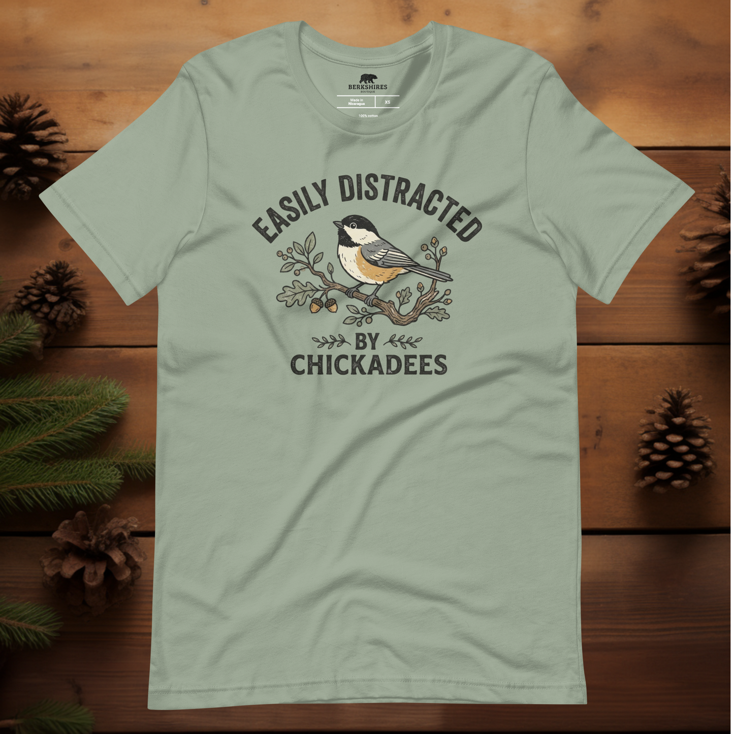 Easily Distracted by Chickadees