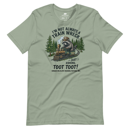 Raccoon Train-Wreck | Unisex Lightweight