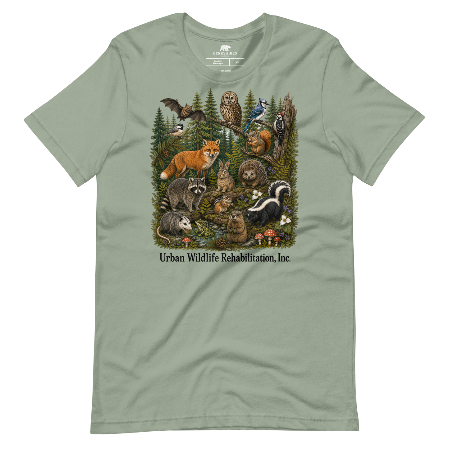 Woodland Collage | Unisex Lightweight