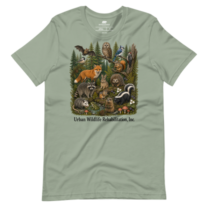 Woodland Collage | Unisex Lightweight