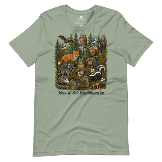 Woodland Collage | Unisex Lightweight
