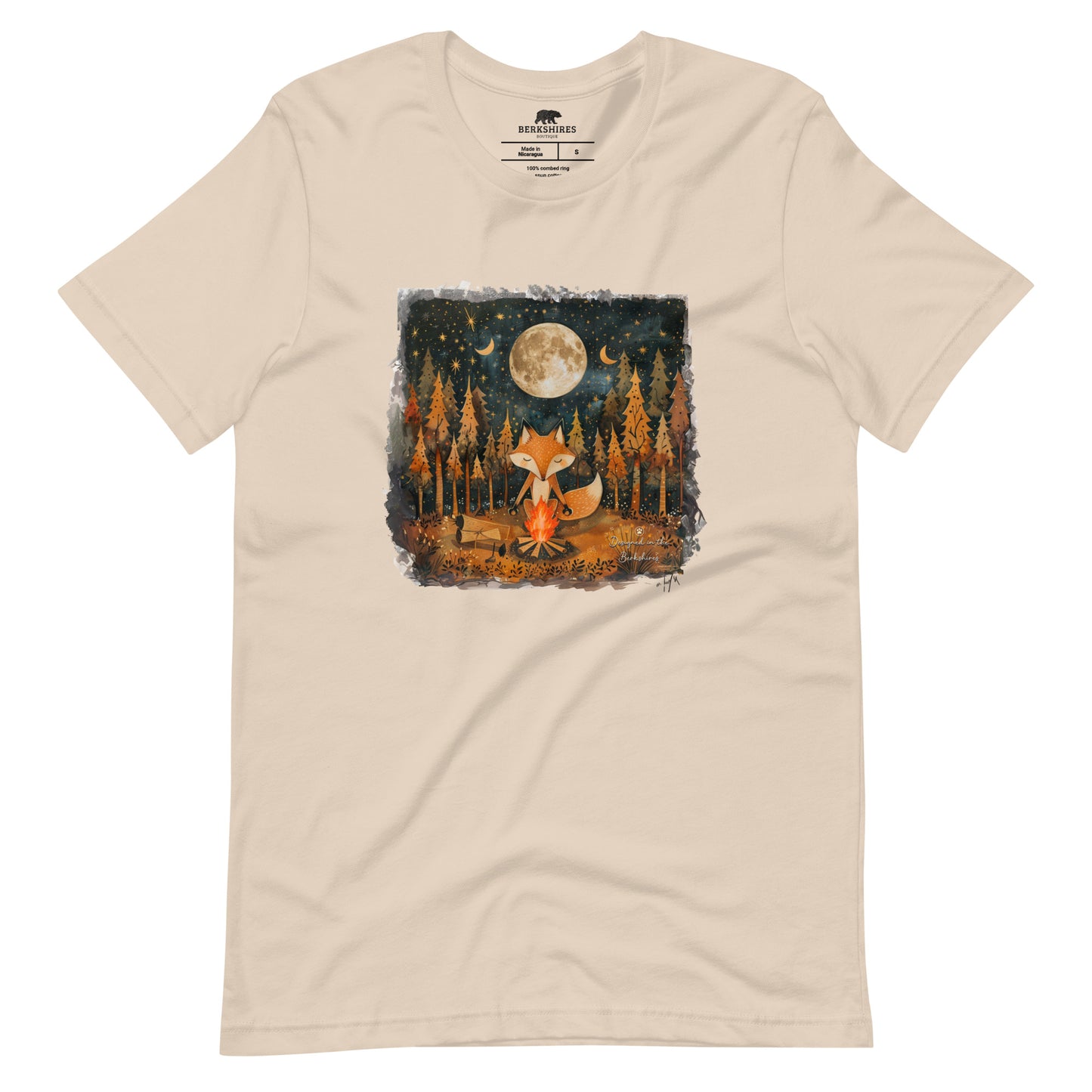 "Meditating Fox" Tee