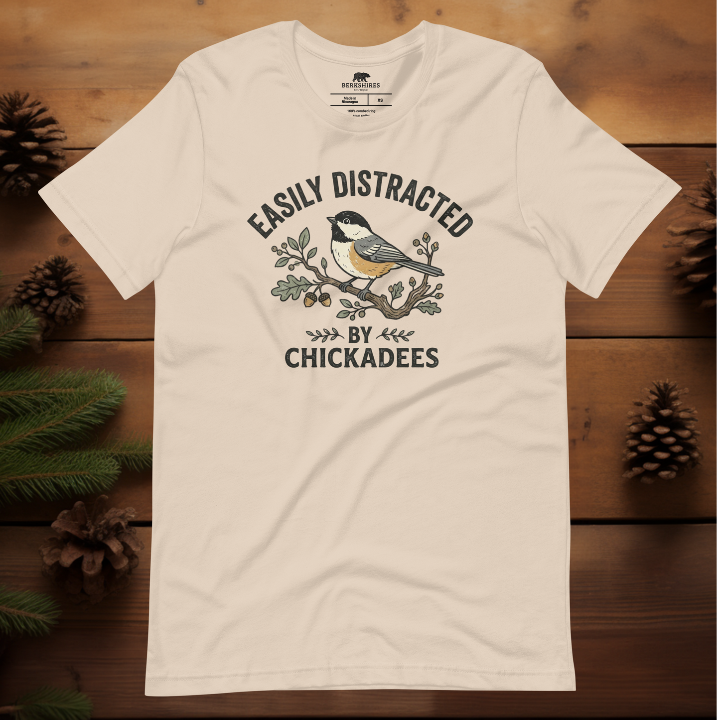 Easily Distracted by Chickadees