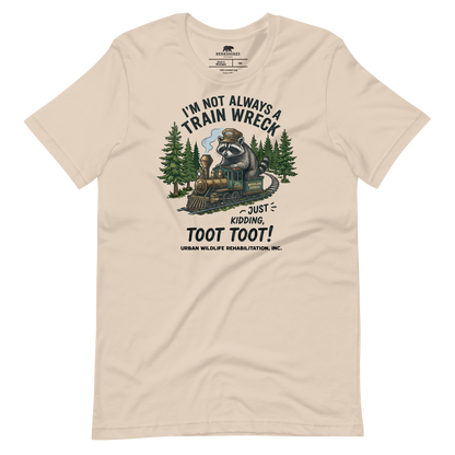 Raccoon Train-Wreck | Unisex Lightweight