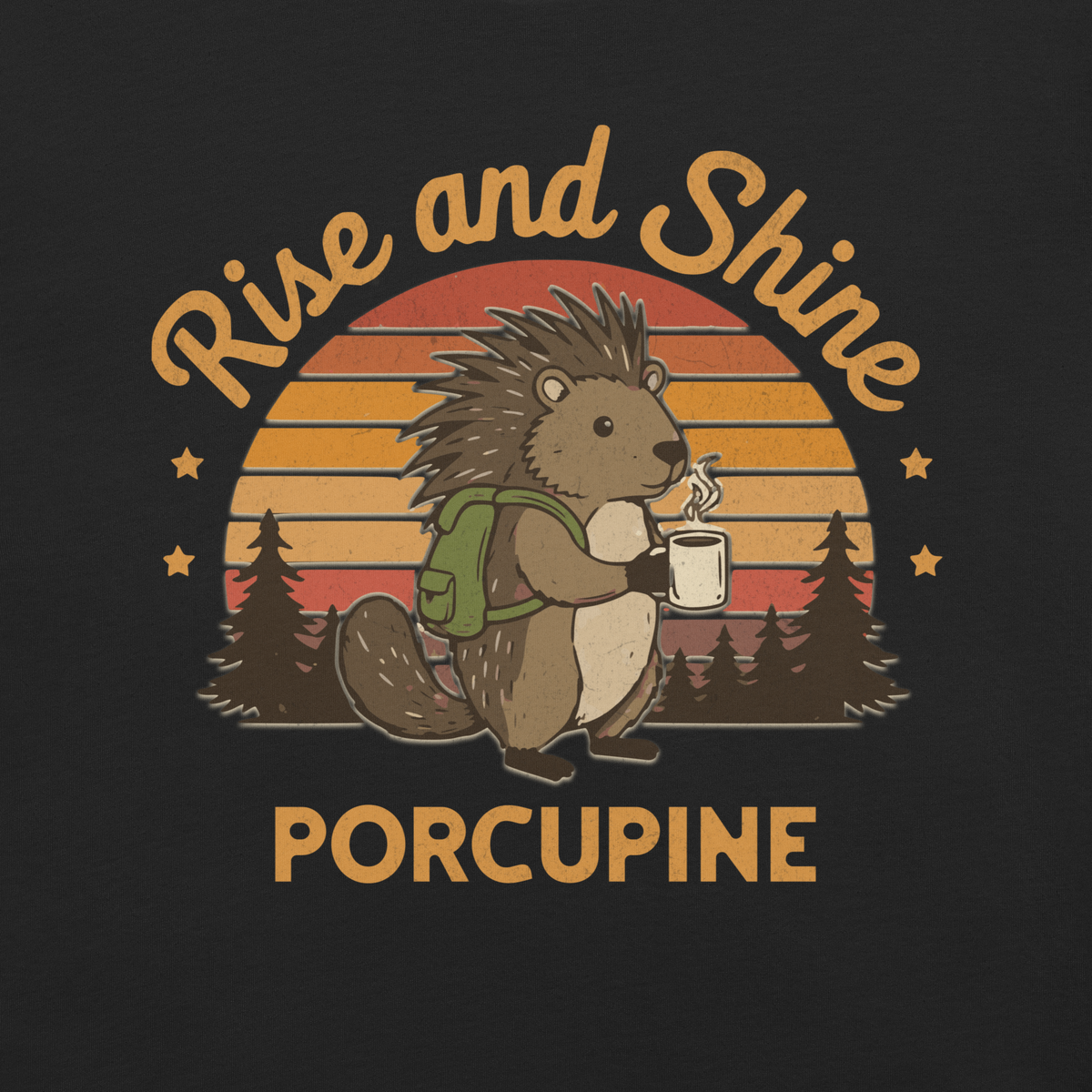 Rise & Shine Porcupine (Dark)