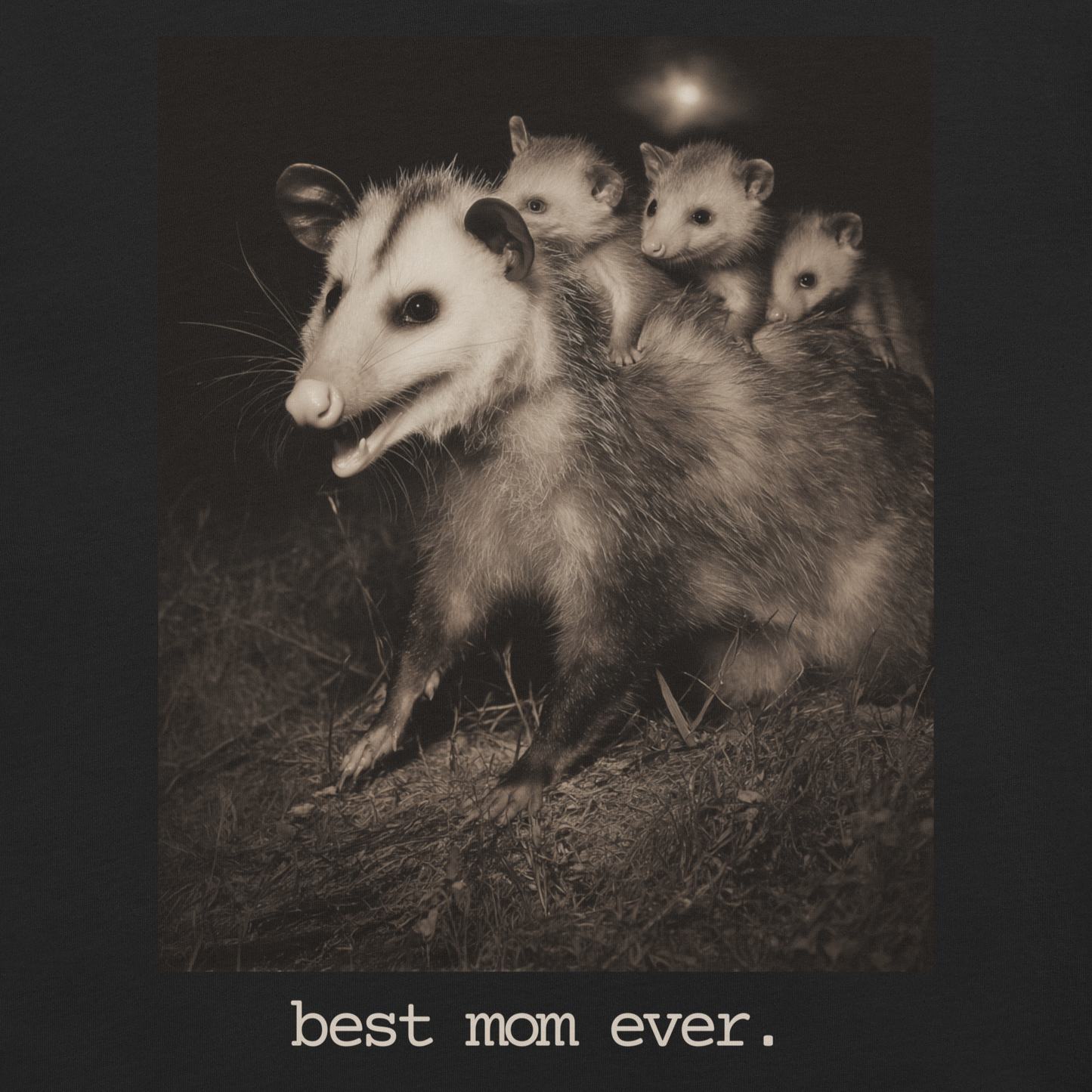 Best Mom Ever. (Opossum)