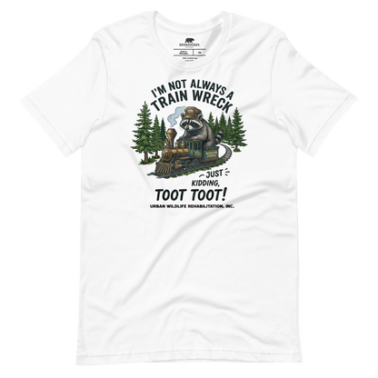 Raccoon Train-Wreck | Unisex Lightweight