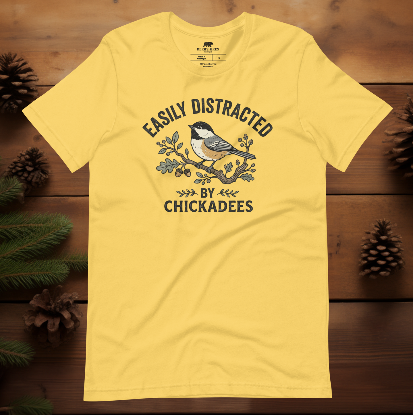 Easily Distracted by Chickadees