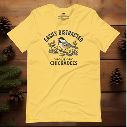 Easily Distracted by Chickadees