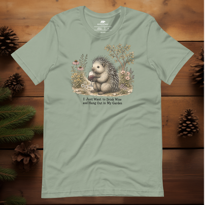 Vintage Porcupine in the Garden
