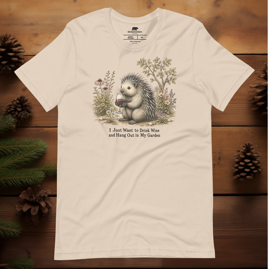 Vintage Porcupine in the Garden