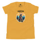 Mountain Biking Racoon / Youth Short Sleeve T-Shirt